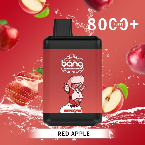 Bang King 8000 Puffs 0% 2% 3% 5% Nikotiini Kertakäyttöinen Vape Tukkumyynti - AlsoVape - 6