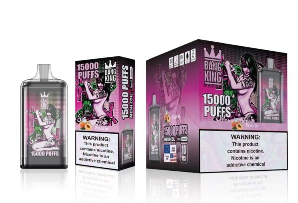 Bang King 15000 Puffs 0% 2% 3% 5% Nikotin újratölthető eldobható Vape nagykereskedés - AlsoVape - 8