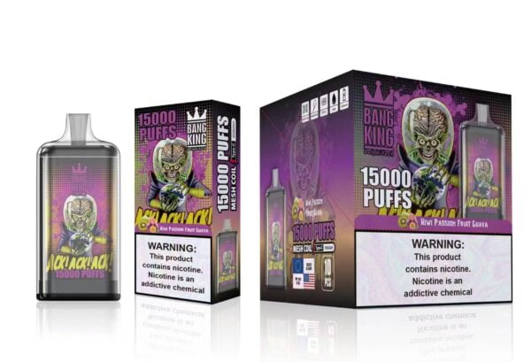 Bang King 15000 Puffs 0% 2% 3% 5% Nikotin újratölthető eldobható Vape nagykereskedés - AlsoVape - 19