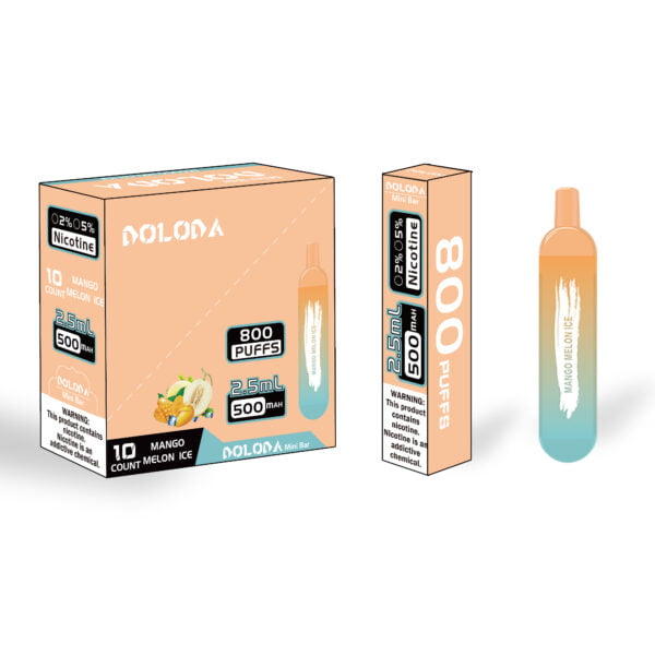 DOLODA Minibar 800 Puffs 2% Nikotin wiederaufladbare Einweg-E-Zigaretten Vape Großhandel - AlsoVape - 8