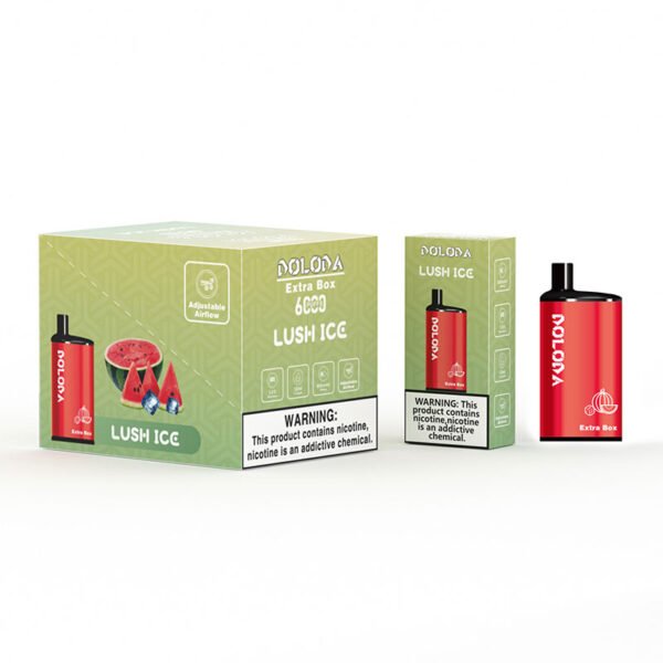 DOLODA Extra Box 6000 Puff 2% 5% Nikotin Újratölthető Eldobható Vape Nagyker - AlsoVape - 7