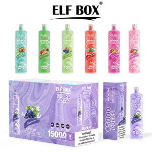 ELF BOX LS15000 Puff Shisha Hookah 0% 2% 5% Nicotina recarregável descartável Vape atacado - AlsoVape - 17