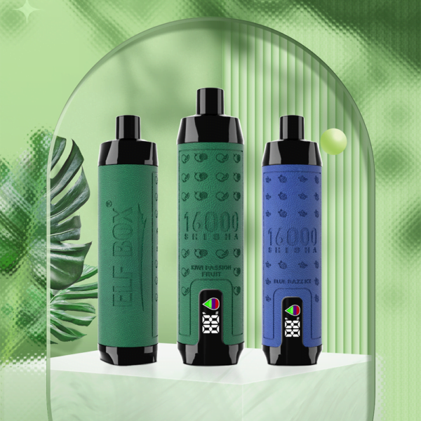 ELF BOX SHISHA 16000 Puffs 0%/2%/3%/5% Vape monouso ricaricabile alla nicotina all'ingrosso - AlsoVape - 1