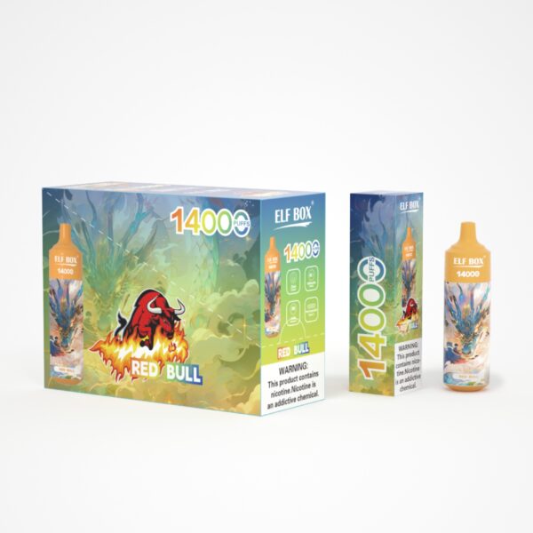 ELF BOX 14000 Puffs 0%/2%/3%/5% Vape desechable recargable con nicotina al por mayor - AlsoVape - 4