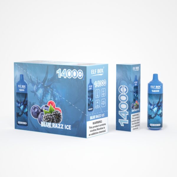 ELF BOX 14000 Puffs 0%/2%/3%/5% Vape desechable recargable con nicotina al por mayor - AlsoVape - 2