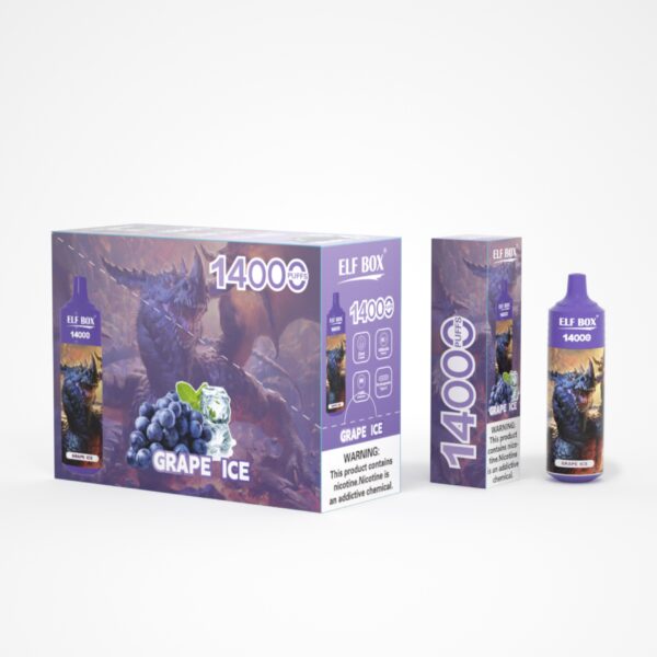 ELF BOX 14000 Puffs 0%/2%/3%/5% Vape desechable recargable con nicotina al por mayor - AlsoVape - 10