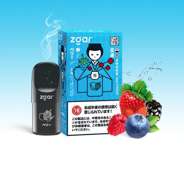 Zgar GENKIIPPAI PODS 5.0 (3-in-1 Pack) 3% Nicotine 3x Pod Wholesale - AlsoVape - 6