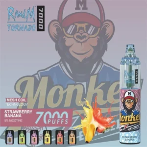 RandM Tornado 7000 Puffs 0% 2% 3% 5% Nikotinový jednorázový vape velkoobchod – AlsoVape – 11