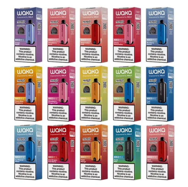 WAKA soPro DM8000i 8000 Puffs 3% 5% Nicotina Vape desechable al por mayor - AlsoVape - 23