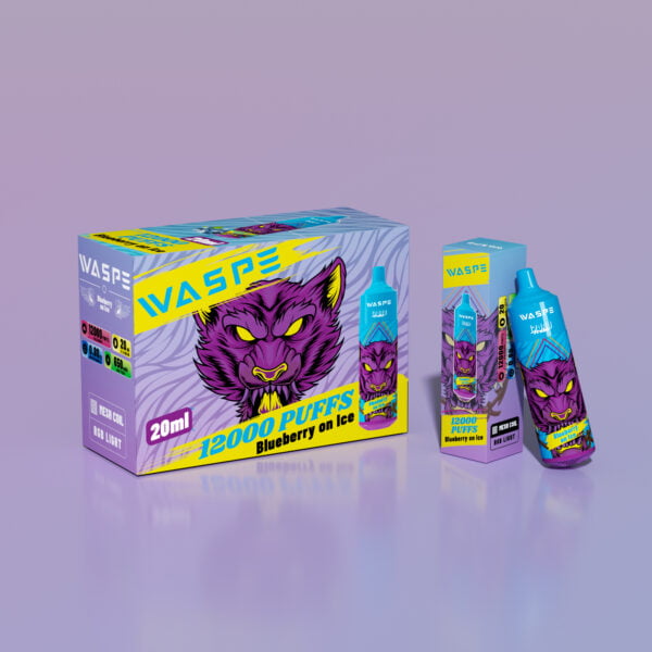 WASPE 12000 PUFFS 0% 2% 3% 5% Nikotin eldobható Vape nagykereskedés - AlsoVape - 12