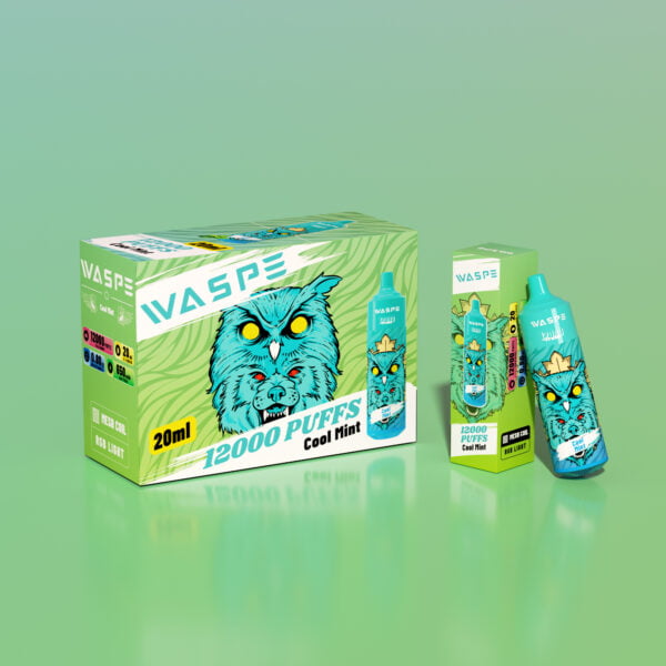 WASPE 12000 PUFFS 0% 2% 3% 5% Nikotin eldobható Vape nagykereskedés - AlsoVape - 14