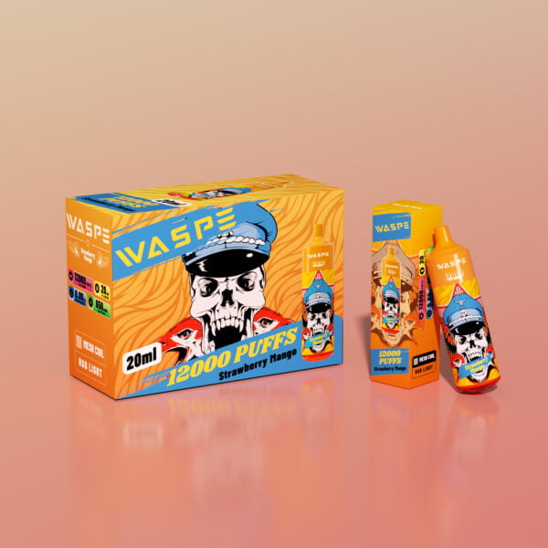 WASPE 12000 PUFFS 0% 2% 3% 5% Nikotin eldobható Vape nagykereskedés - AlsoVape - 7