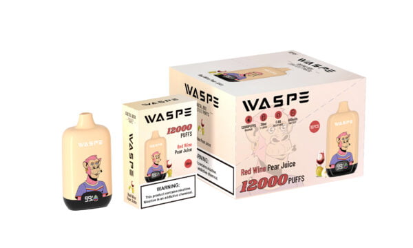 WASPE 12000 PUFFS Digital Box 0% 2% 3% 5% Nicotine Vape Μίας χρήσης Χονδρική - AlsoVape - 5