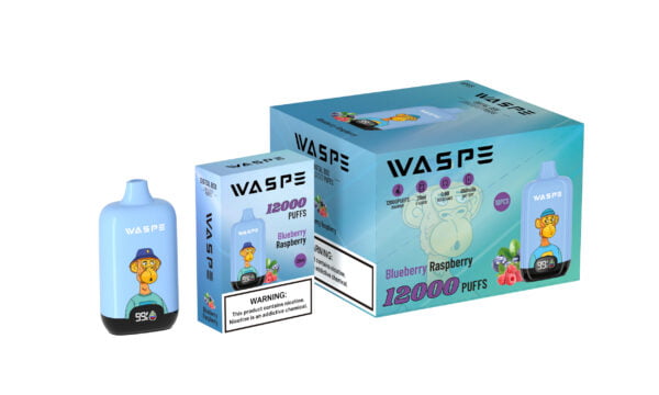 WASPE 12000 PUFFS Digital Box 0% 2% 3% 5% Nicotine Vape Μίας χρήσης Χονδρική - AlsoVape - 8
