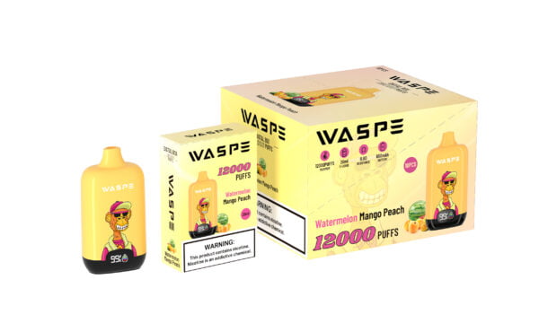 WASPE 12000 PUFFS Digital Box 0% 2% 3% 5% Nicotine Vape Μίας χρήσης Χονδρική - AlsoVape - 11