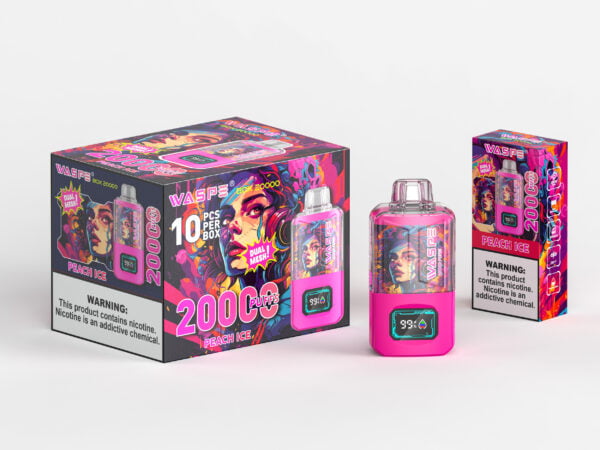 WASPE 20000 PUFFS Dual Mesh Box 0% 2% 3% 5% Nikotin Einweg-Vape Großhandel - AlsoVape - 11