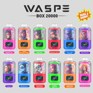 WASPE 20000 PUFFS Dual Mesh Box 0% 2% 3% 5% Nikotin Einweg-Vape Großhandel - AlsoVape - 16