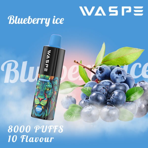 WASPE 8000 PUFFS 0% 2% 3% 5% Nikotin disponibel vape grossist - AlsoVape - 3