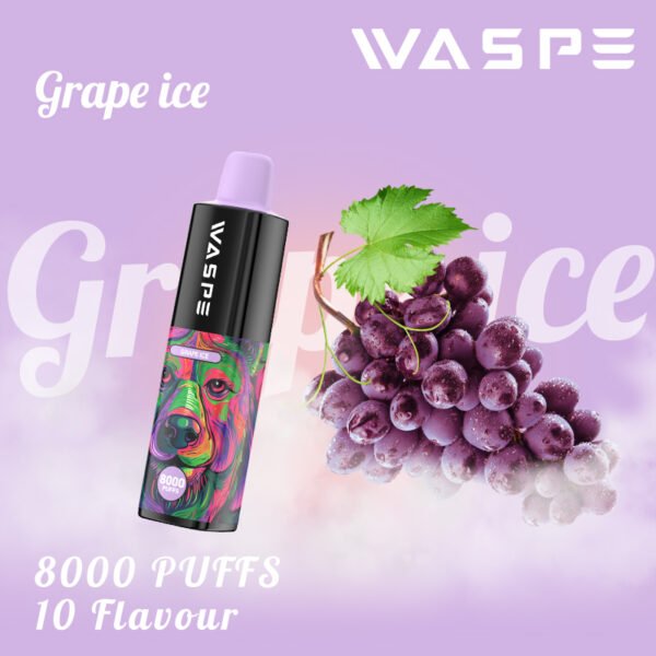WASPE 8000 PUFFS 0% 2% 3% 5% Nikotin disponibel vape grossist - AlsoVape - 5