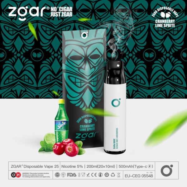 ZGAR ZG25 3000 Puffs 5% Pod desechable recargable con nicotina al por mayor - AlsoVape - 14