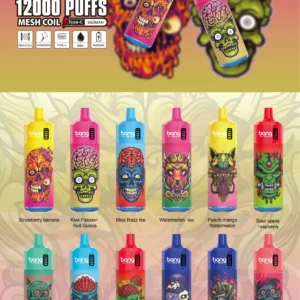 Bang Box 12000 Puffs 0% 2% 3% 5% Vape desechable recargable con nicotina al por mayor - AlsoVape - 15