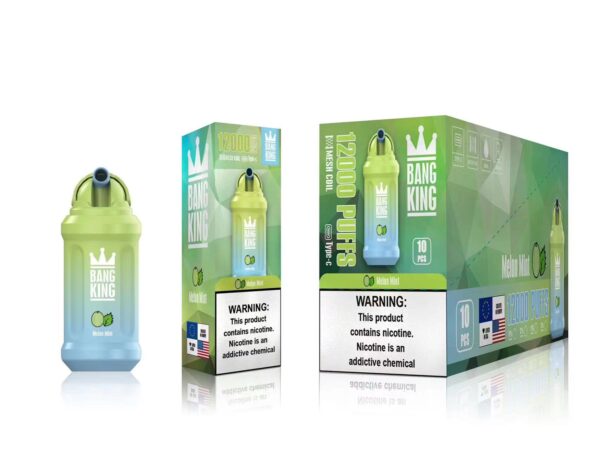 Bang King 12000 Puffs 0% 2% 3% 5% Nikotin újratölthető eldobható Vape nagykereskedés - AlsoVape - 15