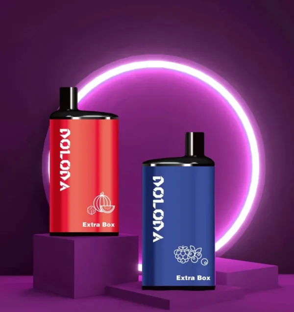 DOLODA Extra Box 6000 Puffs 2% 5% Nikotin Újratölthető Eldobható Vape Nagyker - AlsoVape - 1