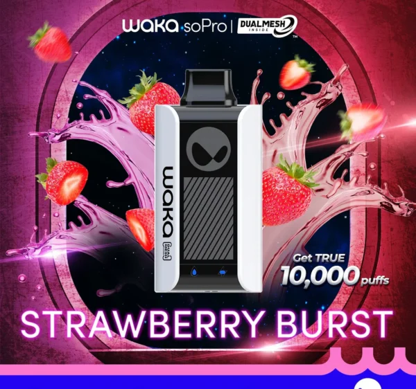 WAKA soPro PA10000 18 mg/ml Vape desechable de nicotina - 10000 inhalaciones al por mayor - AlsoVape - 3