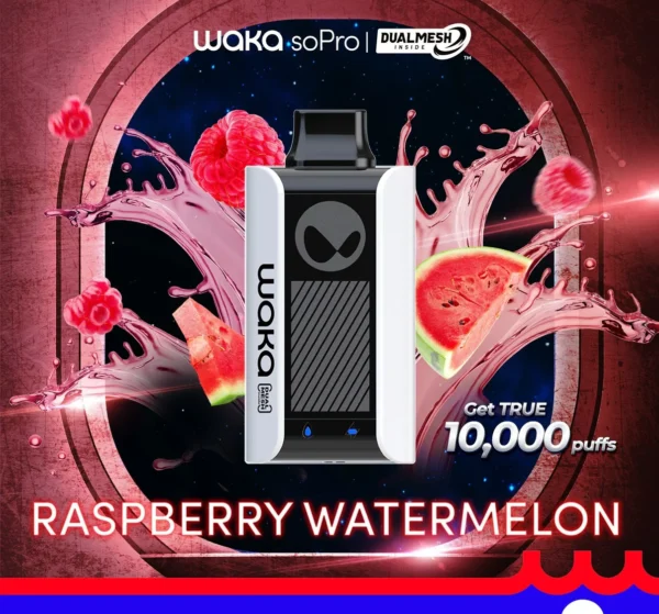 WAKA soPro PA10000 18 mg/ml Vape desechable de nicotina - 10000 inhalaciones al por mayor - AlsoVape - 5