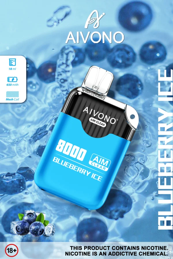 AIVONO AIM CLEAR 8000 Puffs 0% 2% 5% Vapes desechables recargables con bajo contenido de nicotina Compra a granel al por mayor - AlsoVape - 11