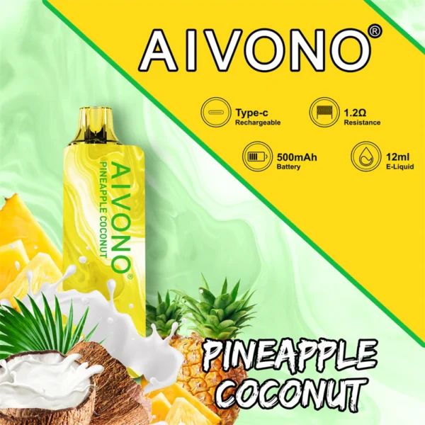 AIVONO AIM GUN 7000 Rookwolken 0% 2% 3% 5% Oplaadbare wegwerpvapes-pen met laag nicotinegehalte Bulk Koop groothandel - AlsoVape - 10