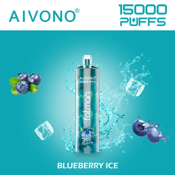 AIVONO FATMAN 15000 Puffs 0% 2% 3% 5% Перезаряжаемые одноразовые ручки для вейпов с низким содержанием никотина, оптовая покупка оптом - AlwaysVape - 5