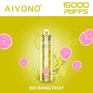 AIVONO FATMAN 15000 Puffs 0% 2% 3% 5% Перезаряжаемые одноразовые ручки для вейпов с низким содержанием никотина, оптовая покупка оптом - AlwaysVape - 13