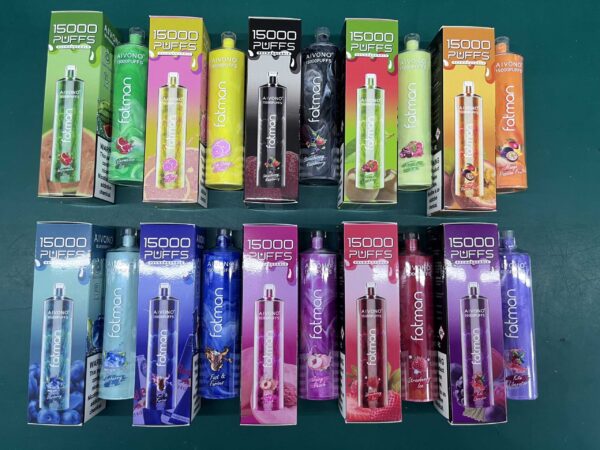 AIVONO FATMAN 15000 Puffs 0% 2% 3% 5% Аккумуляторная одноразовая ручка для электронных сигарет с низким содержанием никотина, оптовая покупка оптом - AlwaysVape - 2