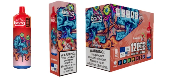 Bang 12000 Puffs 0% 2% 3% 5% Vapes desechables recargables con bajo contenido de nicotina Compra a granel al por mayor - AlsoVape - 2