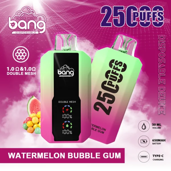 Bang 25000 Puff-uri 0% 2% 3% 5% Stilo vape reîncărcabil de unică folosință cu conținut scăzut de nicotină Cumpărați cu ridicata - AlsoVape - 6