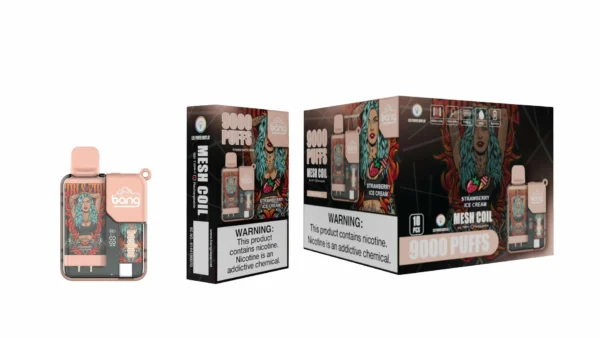 Bang BC 9000 Puffs 0% 2% 3% 5% Alacsony nikotin tartalmú újratölthető eldobható Vapes Pen Tömeges vásárlás Nagyker - AlsoVape - 5