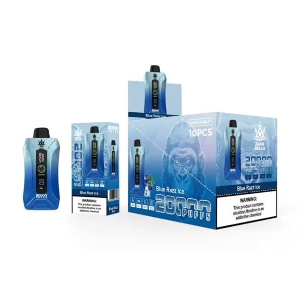 Bang Beach 20000 Puffs 0% 2% 3% 5% Alacsony nikotin tartalmú újratölthető eldobható Vapes Pen Tömeges vásárlás Nagyker - AlsoVape - 6