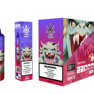 Bang Beach 22000 Puffs 0% 2% 3% 5% Dobíjecí jednorázové pero s nízkým obsahem nikotinu ve velkém Koupit velkoobchodní prodej jednorázového vape pera – takéVape – 14