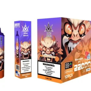 Bang Beach 22000 Puffs 0% 2% 3% 5% Dobíjecí jednorázové pero s nízkým obsahem nikotinu ve velkém Koupit velkoobchodní prodej jednorázového vape pera – takéVape – 12