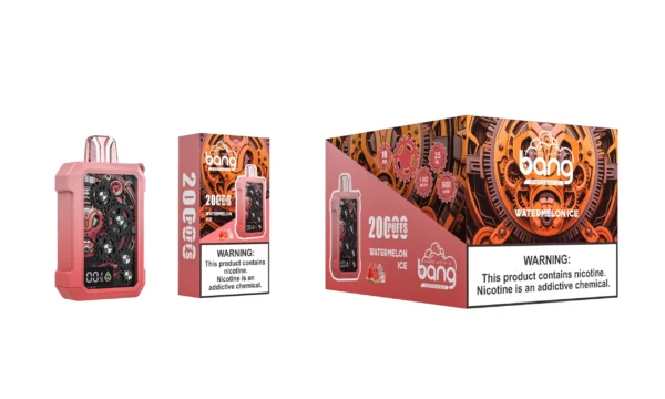 Bang Gear Tick Tock 20000 Puffar 0% 2% 3% 5% Uppladdningsbara engångsvapes med låg nikotinhalt Penna Bulk Köp grossist - AlsoVape - 3