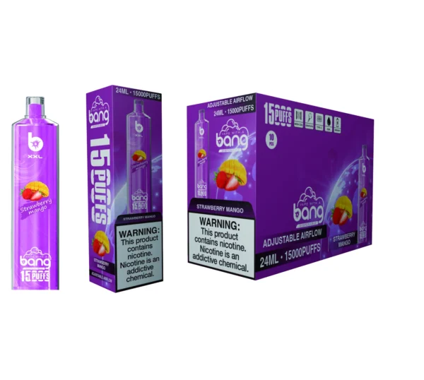Bang Tn 15000XXL Puffs SHISHA 0% 2% 3% 5% Caneta Vapes descartáveis ​​recarregáveis ​​com baixo teor de nicotina em massa Compre no atacado - AlsoVape - 5