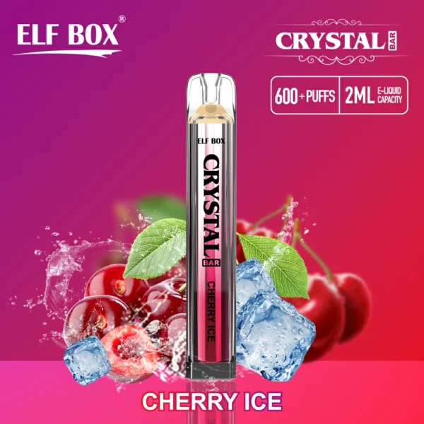 ELF BOX CRYSTAL BAR 600 Puffs 0% 2% 5% Nikotin wiederaufladbar Einweg-Vape Großverkauf im Großhandel - AlsoVape - 5
