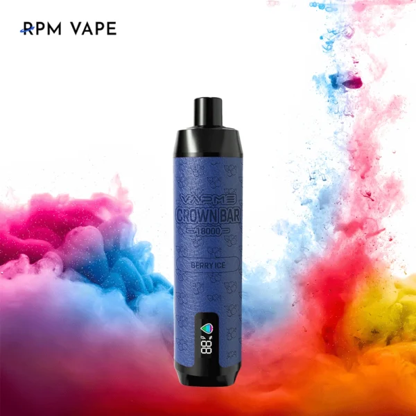 Vapme Crown Bar 18000 PRO MAX 2% 5% Nikotin 18000 puff Újratölthető Eldobható Vapes Tömeges vásárlás Nagyker - AlsoVape - 13