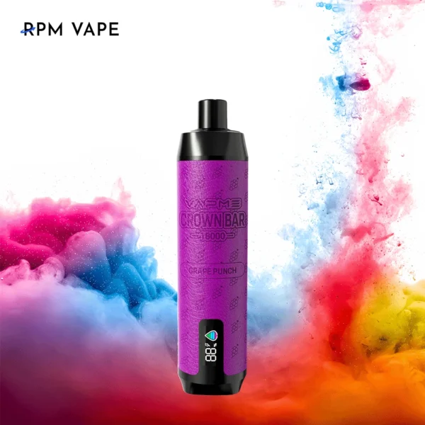 Vapme Crown Bar 18000 PRO MAX 2% 5% Nikotin 18000 puff Újratölthető Eldobható Vapes Tömeges vásárlás Nagyker - AlsoVape - 8