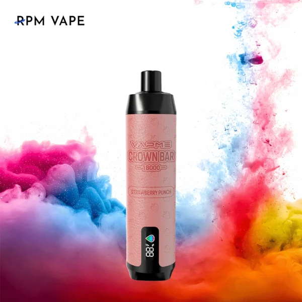 Vapme Crown Bar 18000 PRO MAX 2% 5% Nikotin 18000 puff Újratölthető Eldobható Vapes Tömeges vásárlás Nagyker - AlsoVape - 4