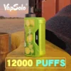 VapSolo Viking 12000 Puffs 2% 5% Baixa Nicotina Recarregável Vapes Descartáveis ​​Pen Bulk Comprar Atacado