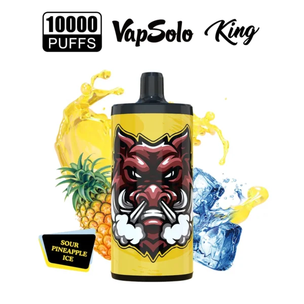 Vapsolo King 10000 Puffs 2% 5% Alacsony nikotintartalmú Újratölthető Eldobható Vapes Pen Tömeges Vásárlás Nagyker - AlsoVape - 15