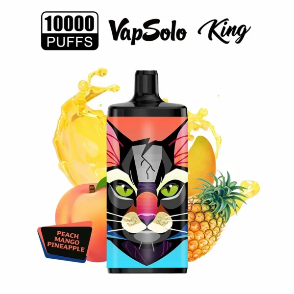 Vapsolo King 10000 Puffs 2% 5% Alacsony nikotintartalmú Újratölthető Eldobható Vapes Pen Tömeges Vásárlás Nagyker - AlsoVape - 21