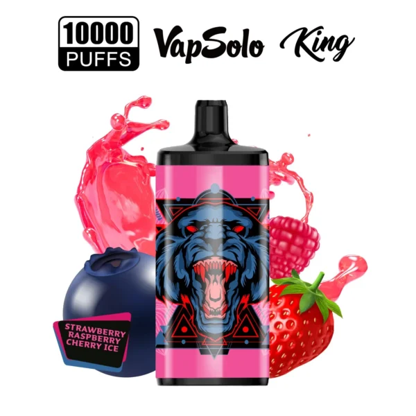 Vapsolo King 10000 Puffs 2% 5% Alacsony nikotintartalmú Újratölthető Eldobható Vapes Pen Tömeges Vásárlás Nagyker - AlsoVape - 7
